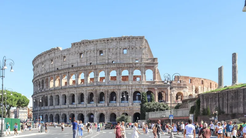 Rome, the city of seven hills